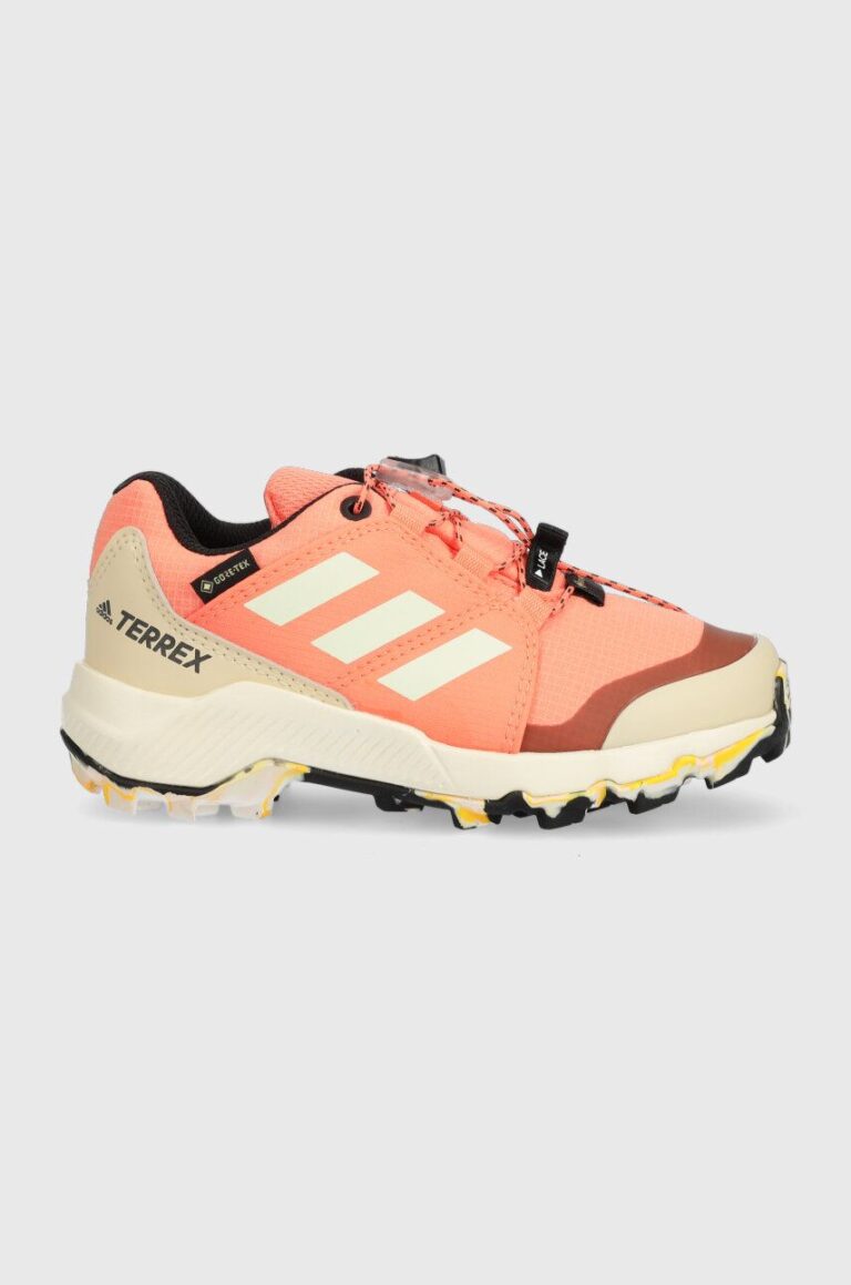 adidas TERREX pantofi copii TERREX MID GTX K culoarea portocaliu