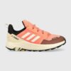 adidas TERREX pantofi copii TERREX TRAILMAKER R culoarea portocaliu