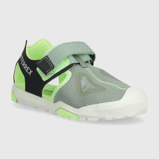 adidas TERREX sandale copii TERREX CAPTAIN TOEY 2.0 K culoarea verde