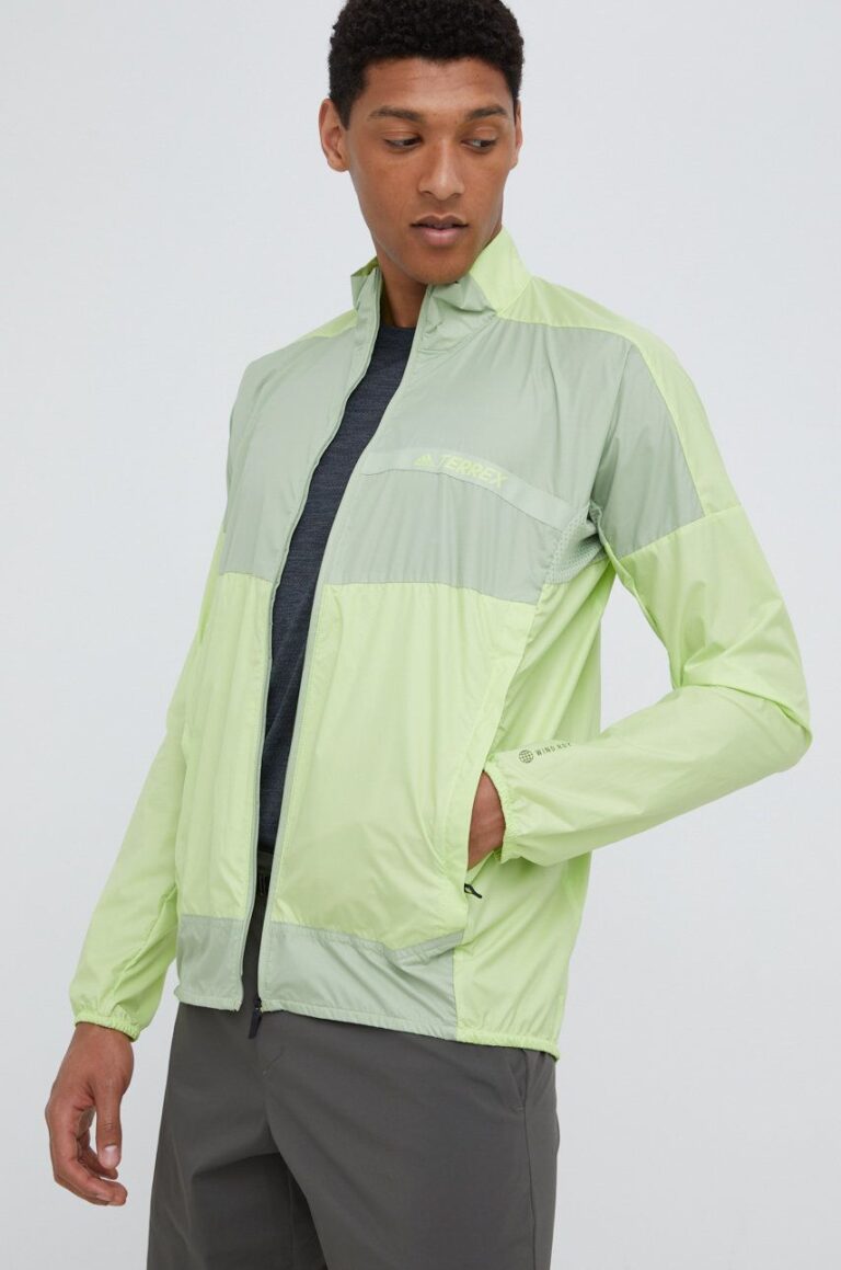 adidas TERREX windbreaker Multi culoarea verde