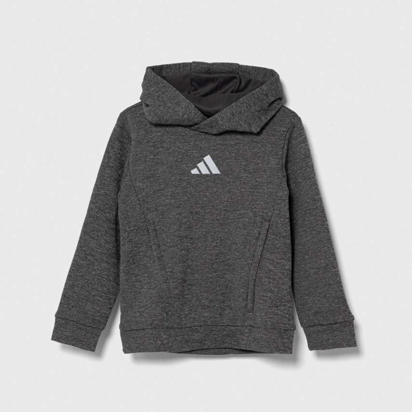 adidas bluza copii culoarea negru