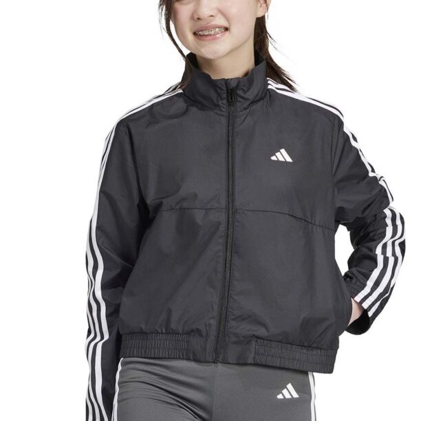 adidas bluza copii culoarea negru