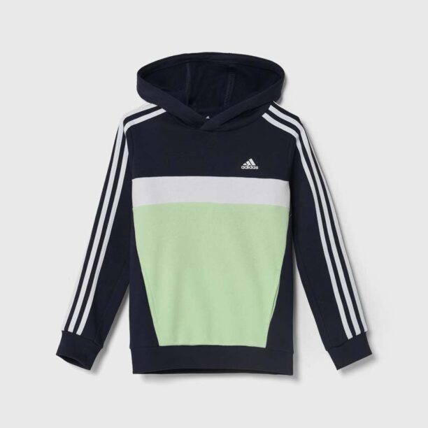 adidas bluza copii culoarea verde