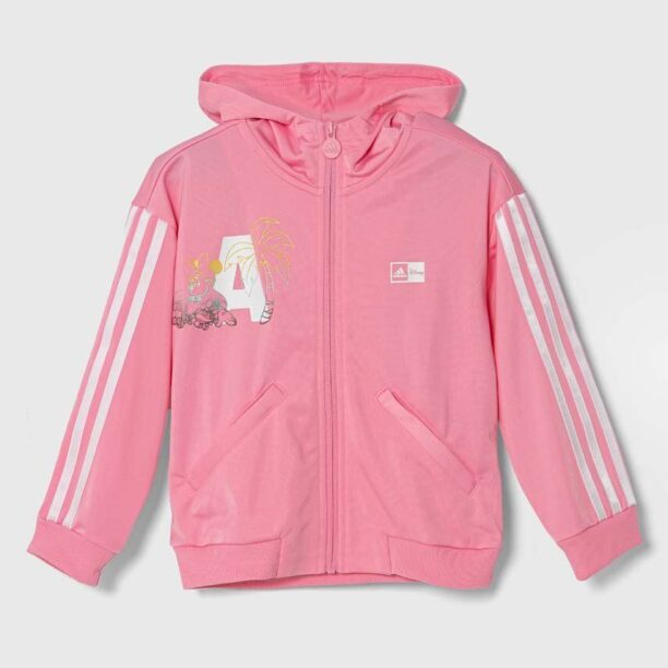 adidas bluza copii x Disney culoarea roz