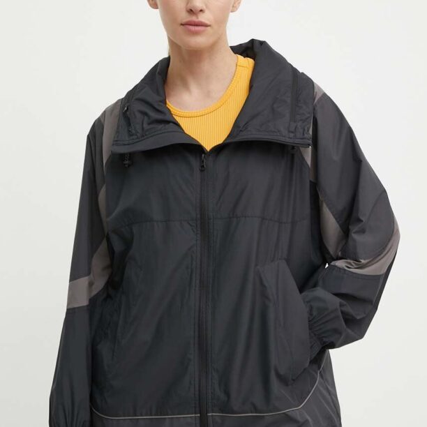 adidas by Stella McCartney windbreaker culoarea negru