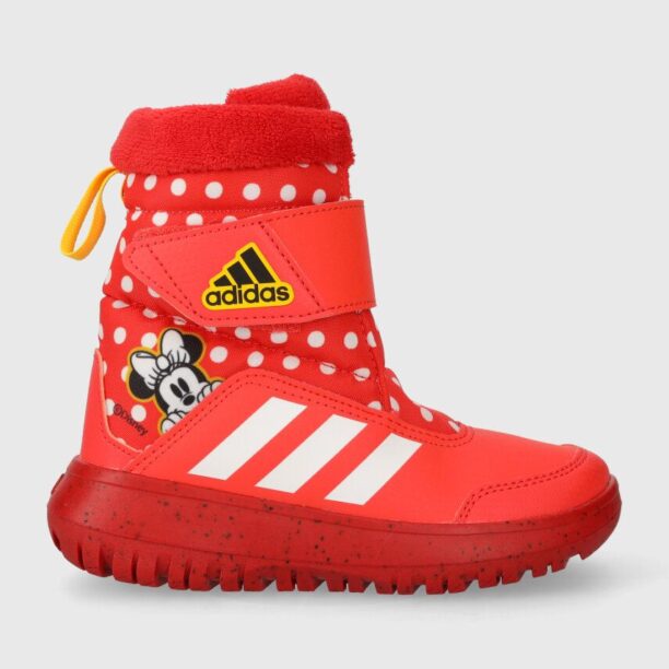 adidas cizme de iarna copii Winterplay Minnie C culoarea rosu