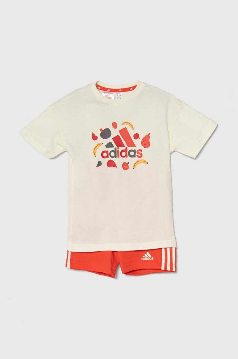 adidas compleu bebe culoarea rosu