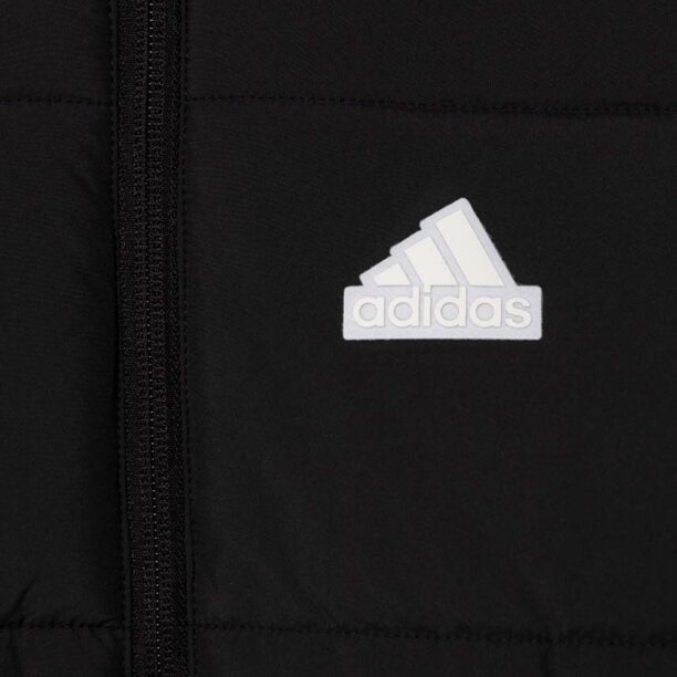 adidas geaca copii culoarea negru preţ