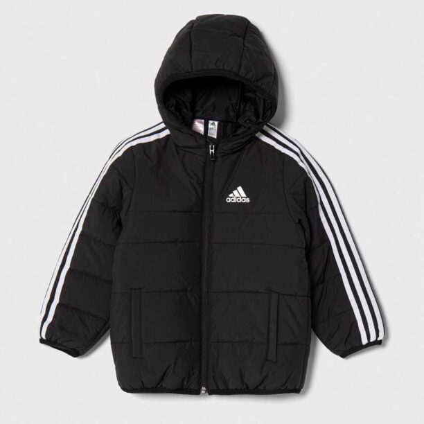 adidas geaca copii culoarea negru