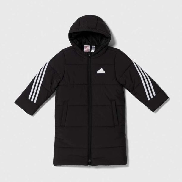 adidas geaca copii culoarea negru