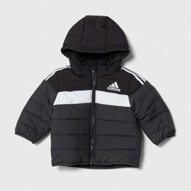 adidas geaca copii culoarea negru