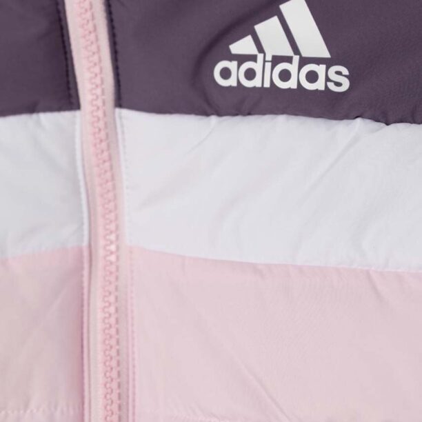 adidas geaca copii culoarea roz preţ