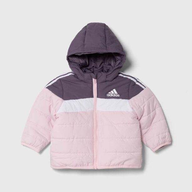 adidas geaca copii culoarea roz