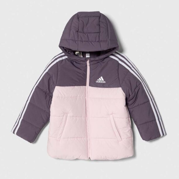 adidas geaca copii culoarea roz