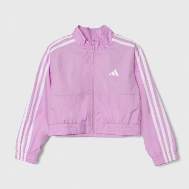 adidas geaca copii culoarea roz