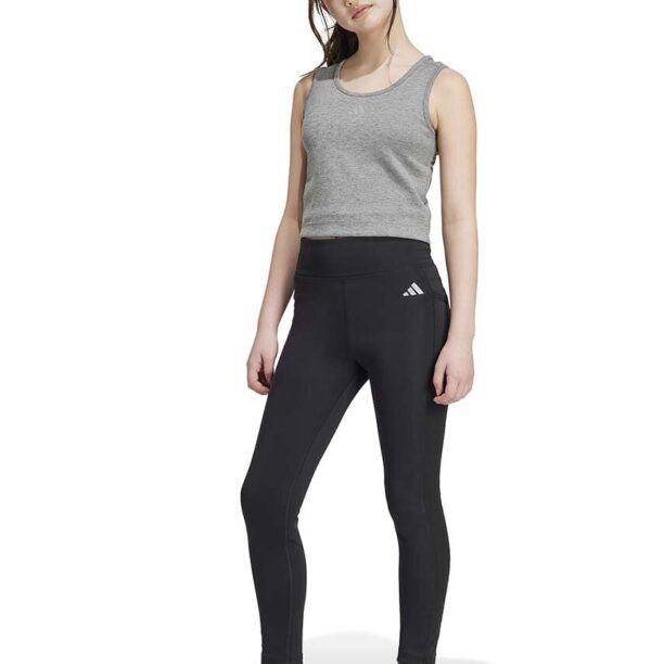 adidas leggins copii culoarea negru