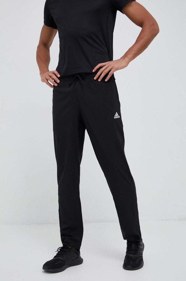 adidas pantaloni de antrenament Essentials Stanford culoarea negru