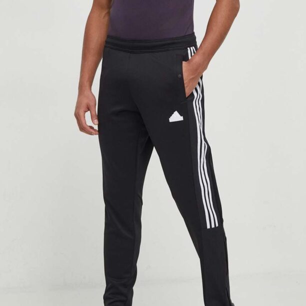 adidas pantaloni de trening TIRO culoarea negru