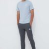 adidas pantaloni de trening culoarea gri