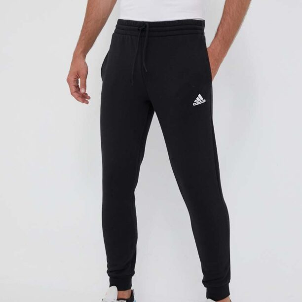 adidas pantaloni de trening culoarea negru