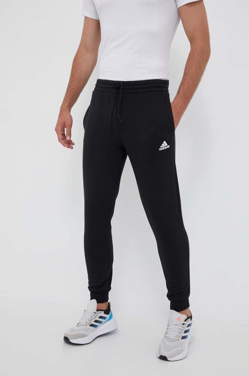 adidas pantaloni de trening culoarea negru