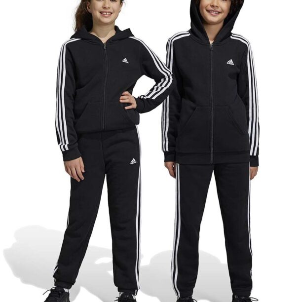 adidas pantaloni de trening pentru copii culoarea negru