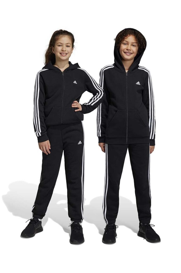 adidas pantaloni de trening pentru copii culoarea negru