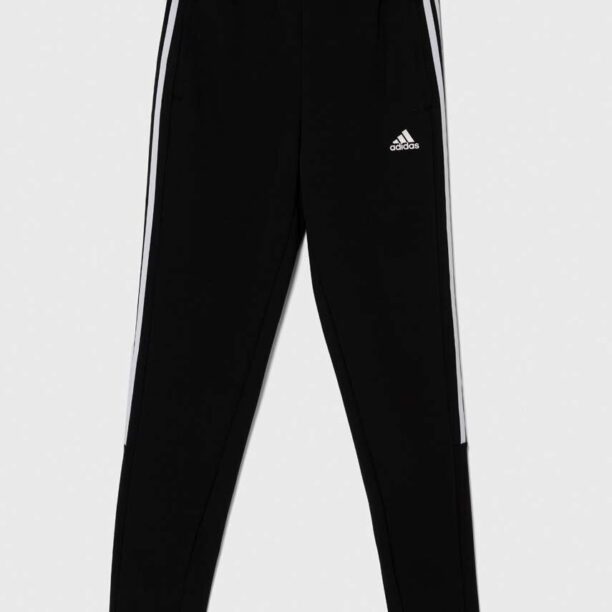 adidas pantaloni de trening pentru copii culoarea negru