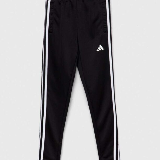 adidas pantaloni de trening pentru copii culoarea negru