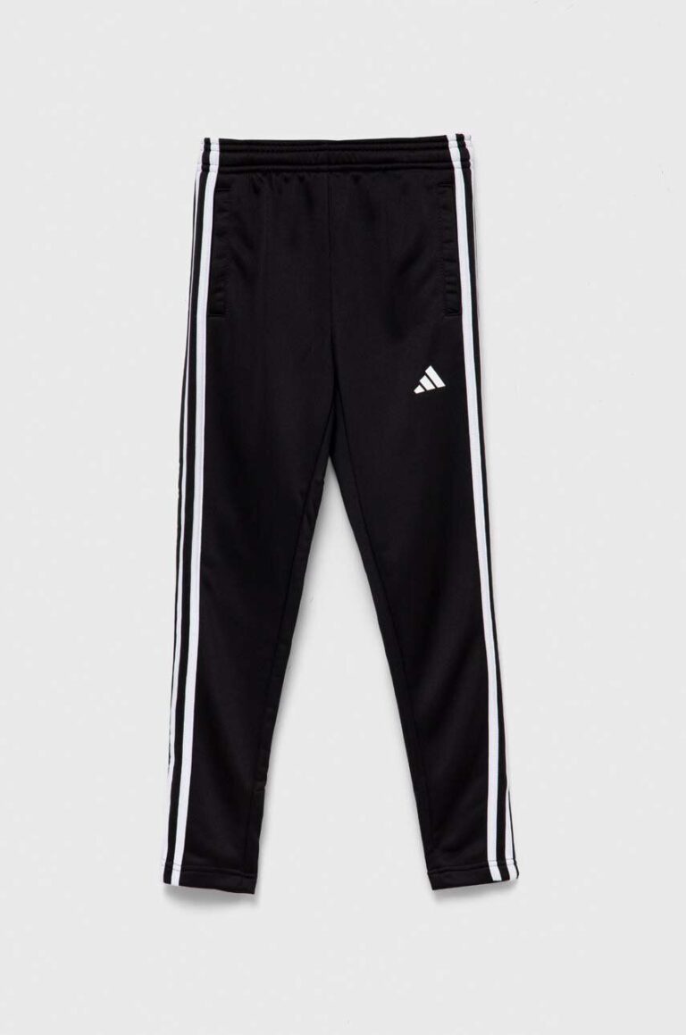 adidas pantaloni de trening pentru copii culoarea negru