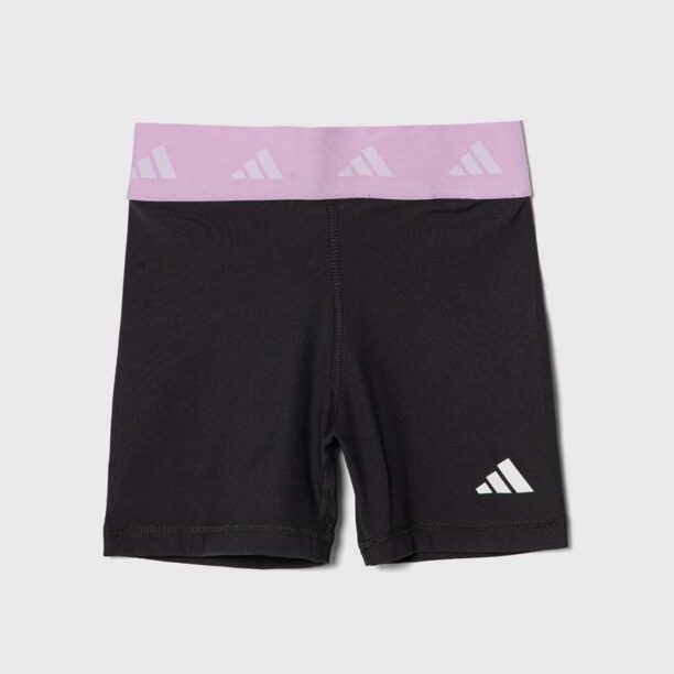 adidas pantaloni scurti copii culoarea negru