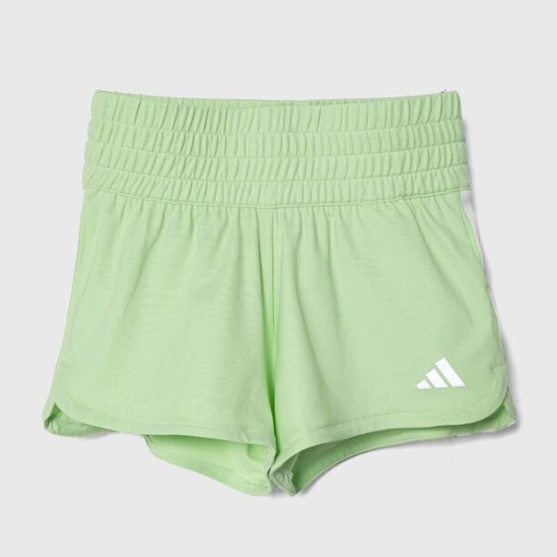 adidas pantaloni scurti copii culoarea verde