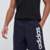 adidas pantaloni scurți de antrenament Essentials Chelsea culoarea albastru marin