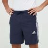 adidas pantaloni scurți de antrenament Essentials Chelsea culoarea bleumarin IC1485