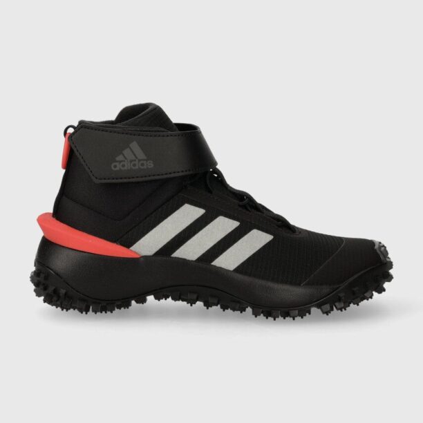 adidas pantofi copii FORTATRAIL EL K culoarea negru