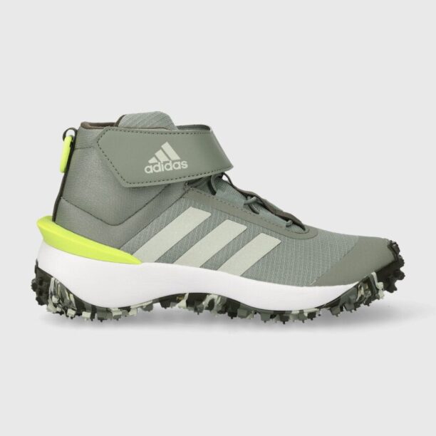 adidas pantofi copii FORTATRAIL EL K culoarea verde