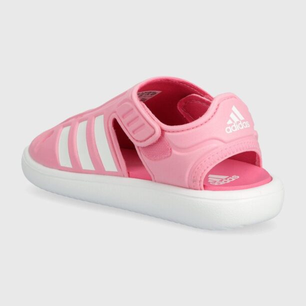 adidas pantofi de apă pentru copii WATER SANDAL C culoarea roz preţ