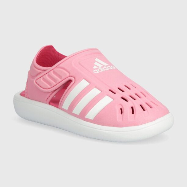 adidas pantofi de apă pentru copii WATER SANDAL C culoarea roz