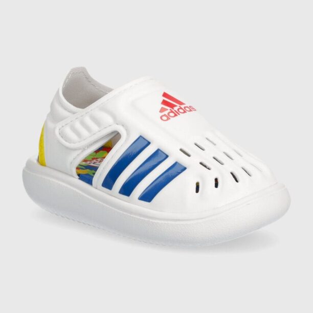 adidas pantofi de apă pentru copii WATER SANDAL I culoarea alb