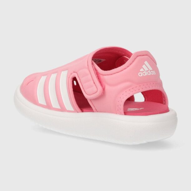 adidas pantofi de apă pentru copii WATER SANDAL I culoarea roz preţ