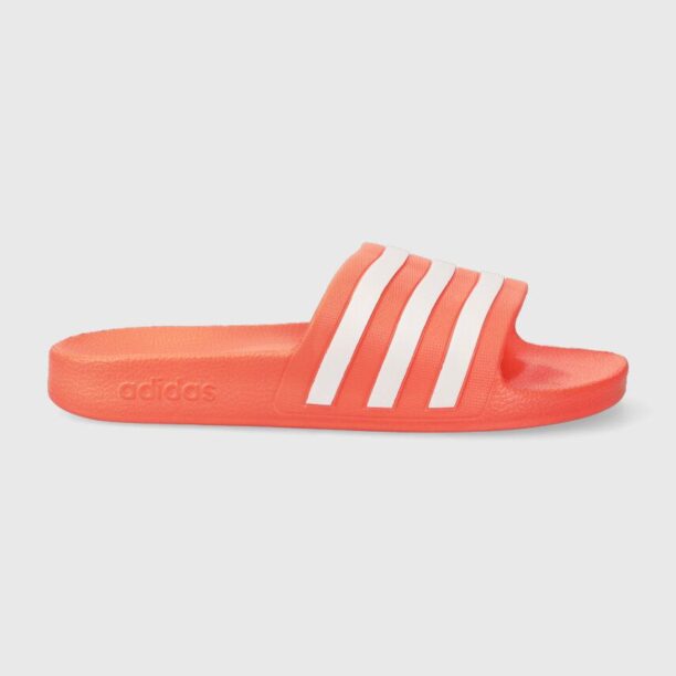 adidas papuci Adilette culoarea portocaliu GZ5235