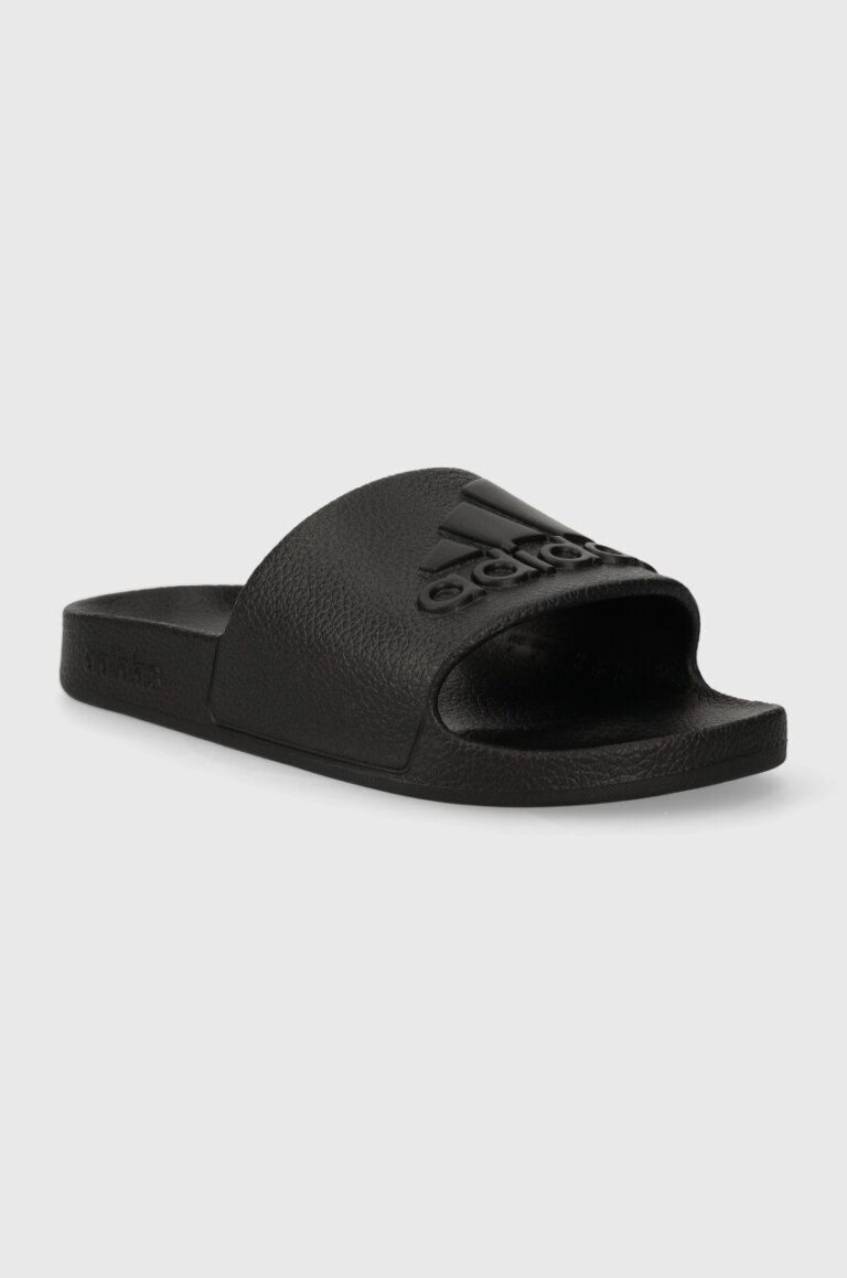 adidas papuci culoarea negru IF7371 preţ