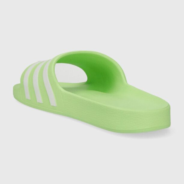 adidas papuci culoarea verde IF6046 preţ