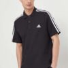 adidas polo de bumbac culoarea negru