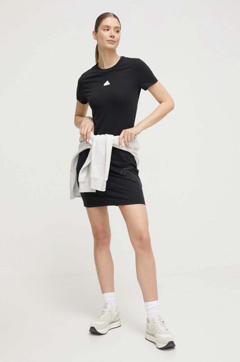 adidas rochie culoarea negru