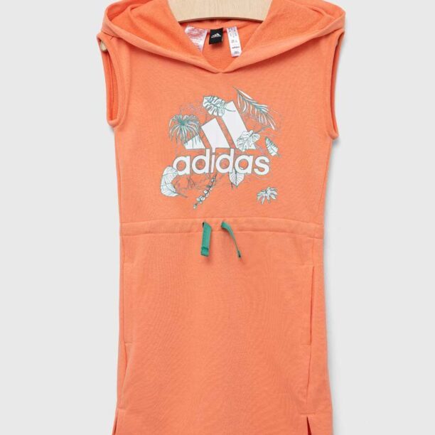 adidas rochie fete G SUM culoarea portocaliu