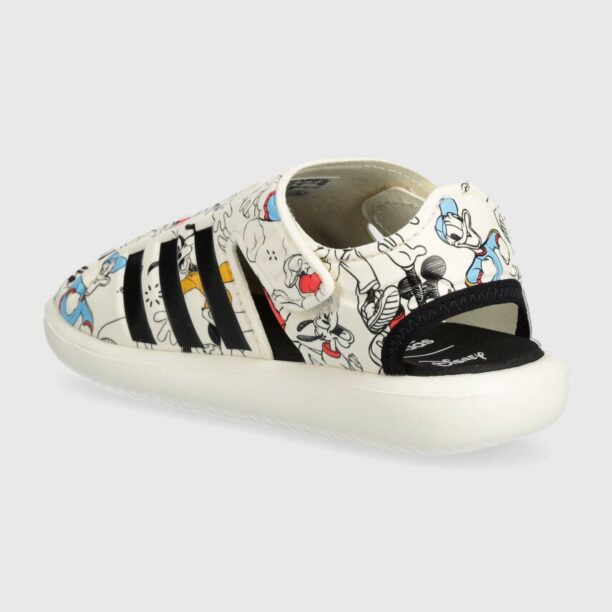 adidas sandale copii WATER SANDAL MICKEY C culoarea alb preţ