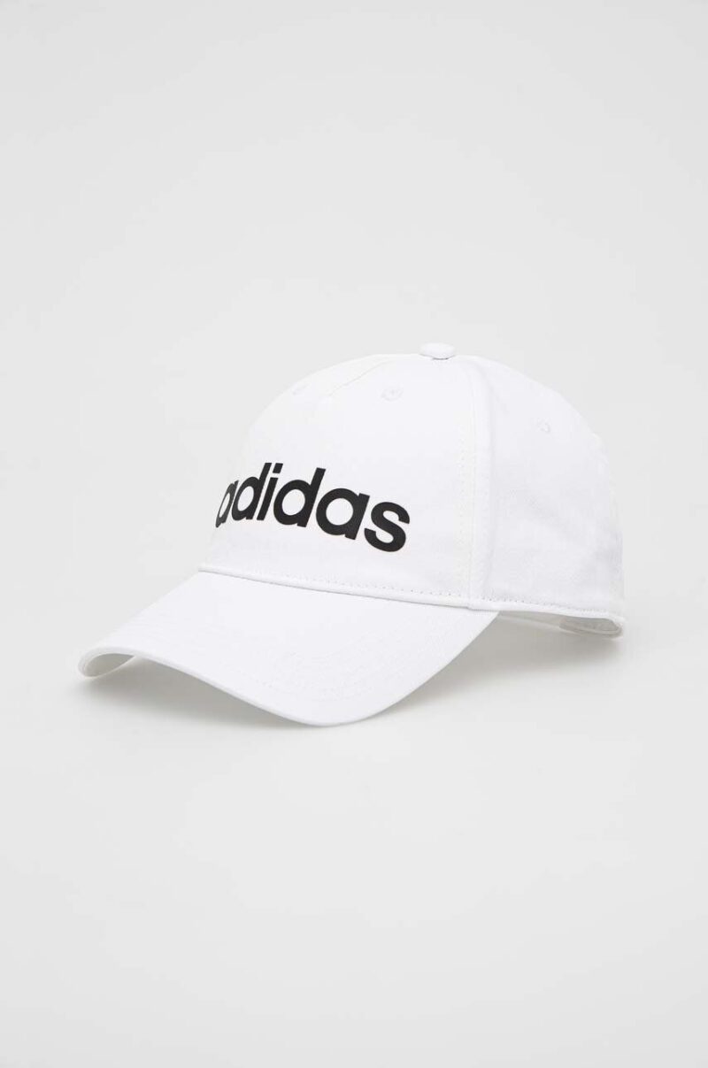 adidas șapcă culoarea alb