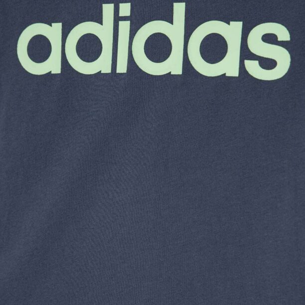 adidas set de bumbac pentru copii culoarea gri preţ