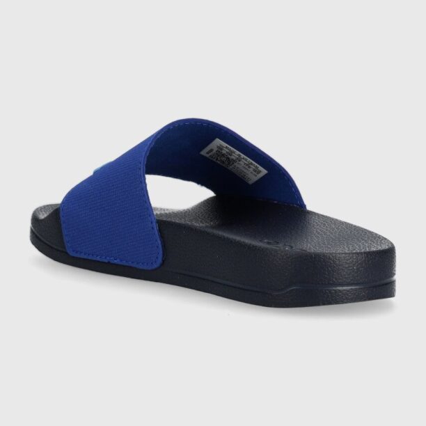 adidas slapi copii ADILETTE SHOWER K culoarea albastru marin preţ